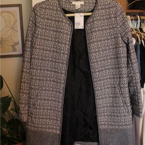 H&M Textured Jacket NWT size 10